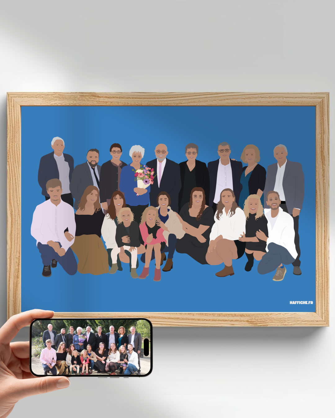 illustration Personnalisée (A3, A4, A5 ou PDF) - Fond Uni ou Détaillé