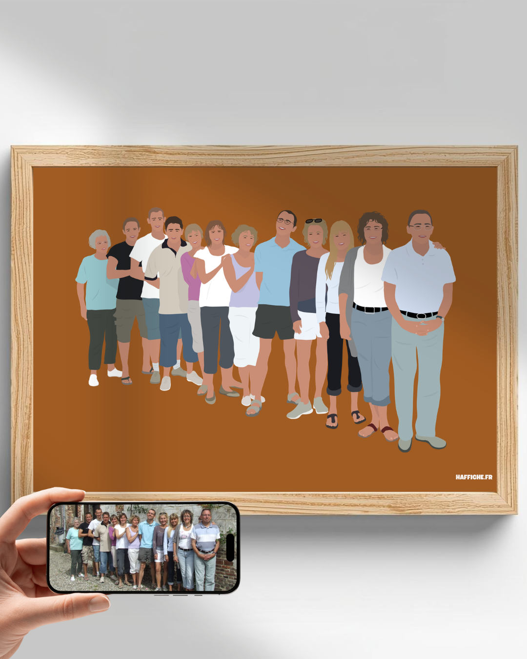 illustration Personnalisée (A3, A4, A5 ou PDF) - Fond Uni ou Détaillé