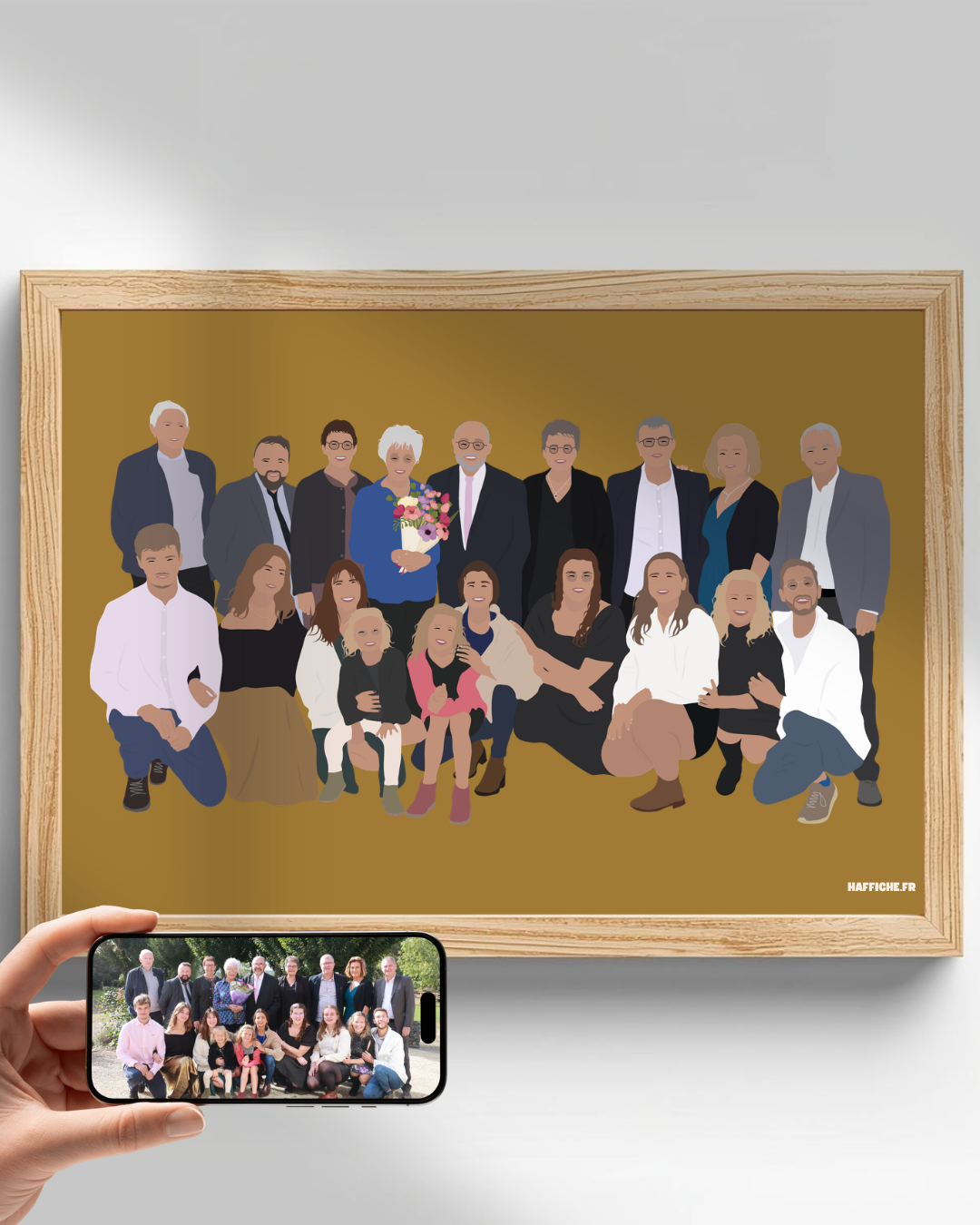 illustration Personnalisée (A3, A4, A5 ou PDF) - Fond Uni ou Détaillé