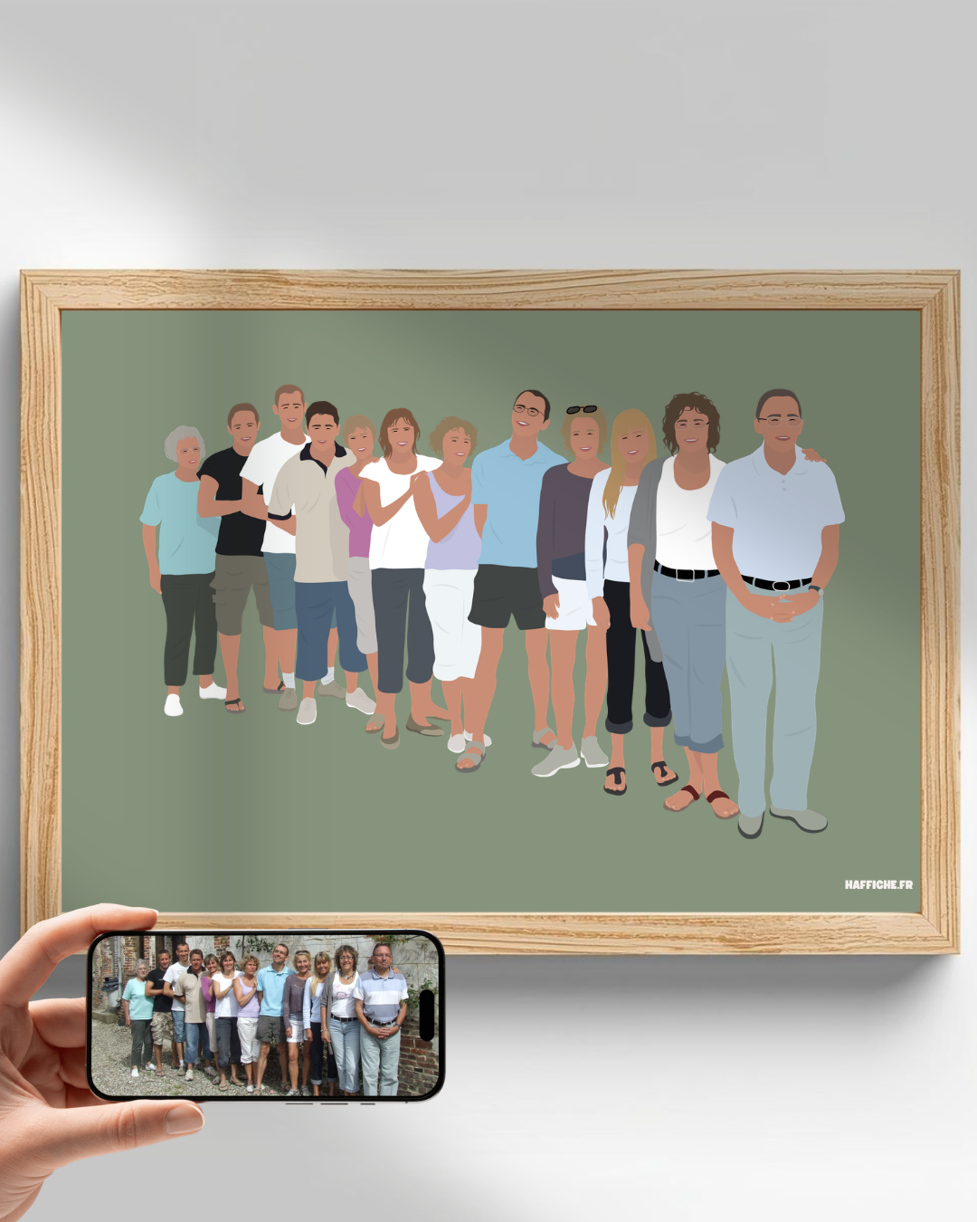 illustration Personnalisée (A3, A4, A5 ou PDF) - Fond Uni ou Détaillé