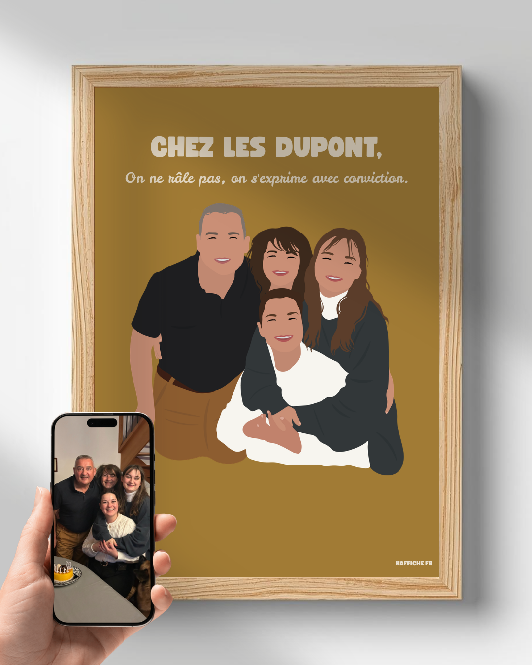 illustration Personnalisée (A3, A4, A5 ou PDF) - Fond Uni ou Détaillé