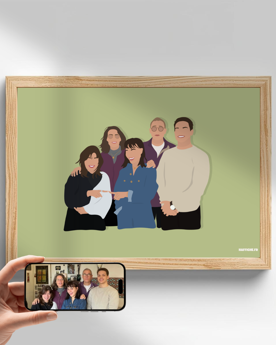 illustration Personnalisée (A3, A4, A5 ou PDF) - Fond Uni ou Détaillé