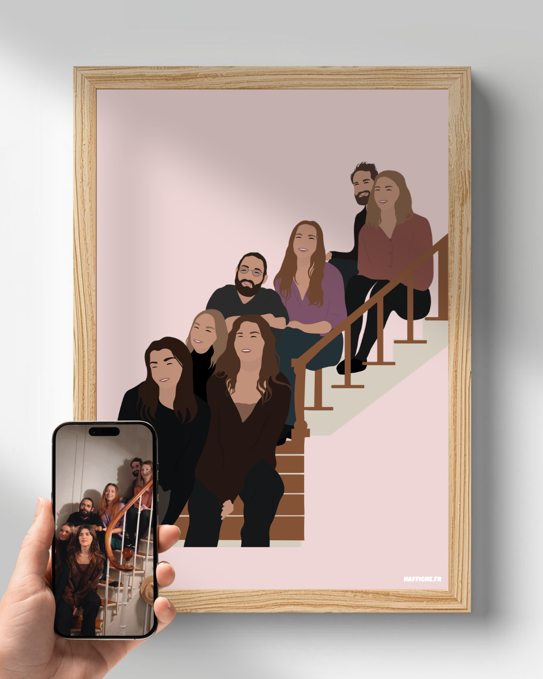 illustration Personnalisée (A3, A4, A5 ou PDF) - Fond Uni ou Détaillé