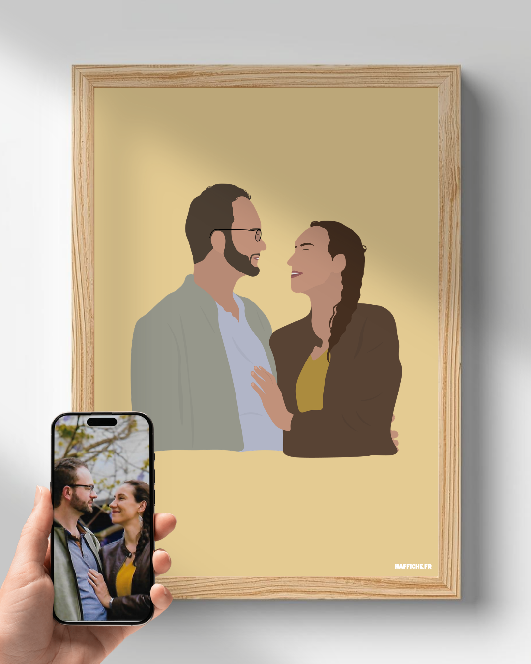 illustration Personnalisée (A3, A4, A5 ou PDF) - Fond Uni ou Détaillé
