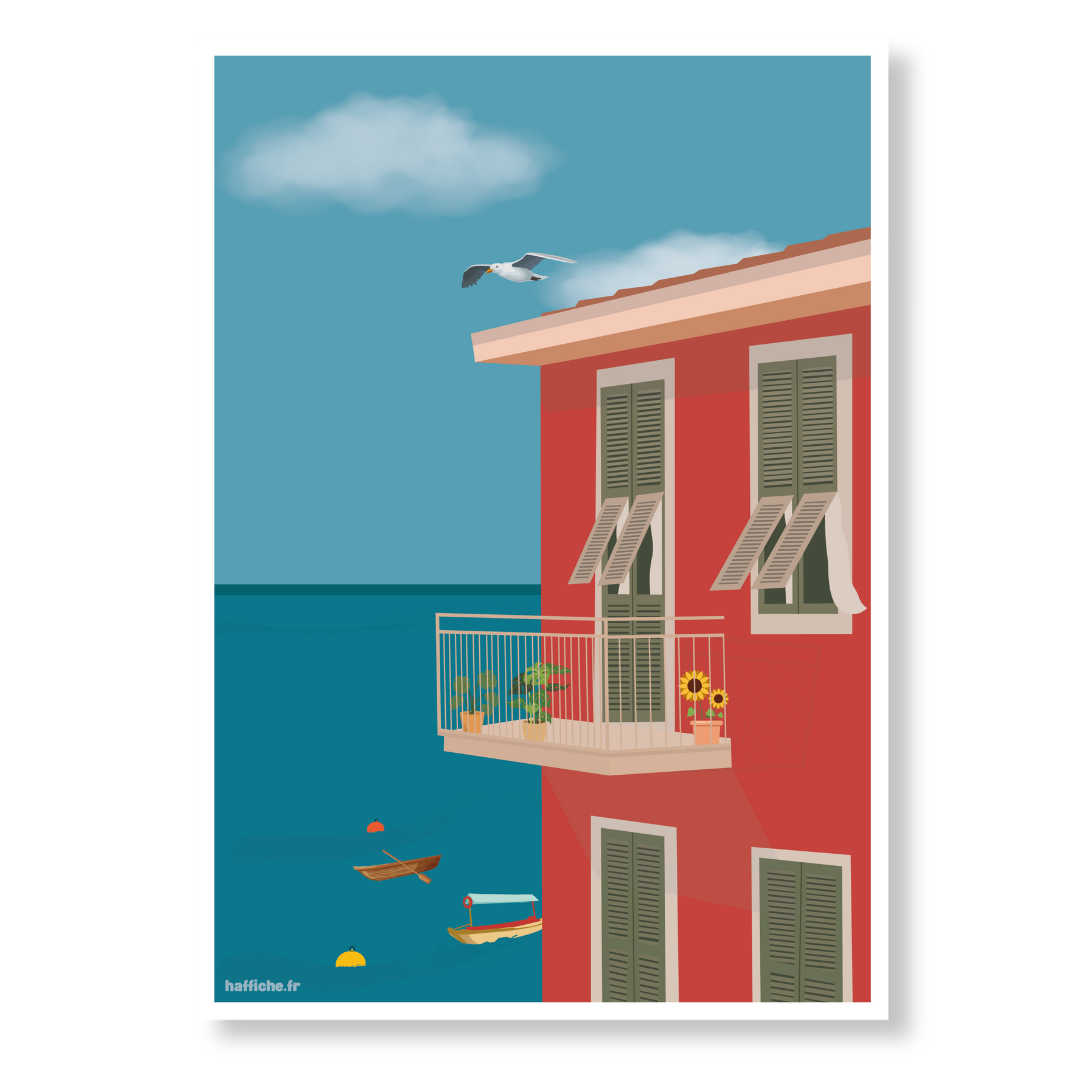 Balcon sur la Méditerranée