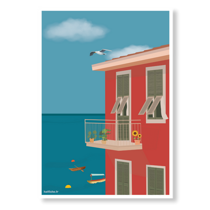 Balcon sur la Méditerranée